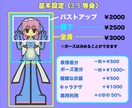 唯一無二のデフォルメ・SDイラストを描きます アイコン、グッズや配信活動に！ イメージ2