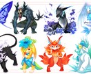 かっこいい！かわいい！中型オトモ制作いたします 世界で一つだけの創作キャラをご一緒に！ イメージ10