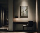 お部屋の世界観を創るウォールアートを3枚作成します 「殺風景」を「記憶に残る空間」へ。 イメージ8