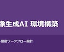 ローカル画像生成AIの環境構築を支援します 自前GPUでの画像生成量産を一式設計します イメージ1