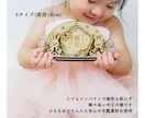 花の形をした木製木札の雛人形を作ります 真ん中に木札のある珍しいひな人形 イメージ4