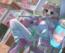 アイコンやサムネ等！可愛いイラスト描きます 可愛い女の子や10-20代の男の子が得意です！ イメージ5