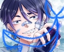 男性が得意！✨アイコンや立ち絵等描きます 【商業利用可】SNSや動画等のイラスト、TRPG等にぜひ！ イメージ4