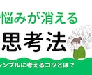 複雑に絡んだその思考をスッキリ整理します 問題や悩みをシンプル思考で解消していきます イメージ1