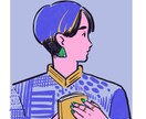 あなたのSNSアイコン描きます シンプルだけど個性的に！発信用イラストにおすすめ イメージ3