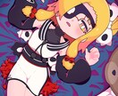 イラスト制作（等身高め）やります キャラクター立ち絵やグッズ制作、MVなどに！ イメージ6
