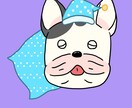 最短1日！かわいい愛犬の顔だけイラスト描きます SNSやブログをやっている愛犬家のあなたへ イメージ4