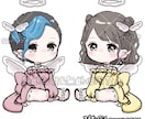 一緒に考えて理想の絵に！可愛いSDイラスト描きます 可愛いちびキャラ、細かいヒアリングで極力理想に近づけます！ イメージ9
