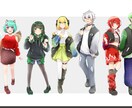 用途に合わせた立ち絵を制作します 使いやすい絵柄の立ち絵を制作します！ イメージ5