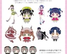 まんまるかわいいSDイラスト作成いたします 立ち絵を元にまんまるなSDイラストを作成します！ イメージ2