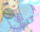 お試し2,000円！バストアップ描きます SNS、おはVなどでご利用いただける女の子を描きます！ イメージ3