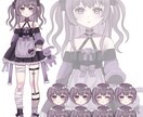 商用利用0円！立ち絵・一枚絵など丁寧に描きます アイコン・ヘッダー・VTuber等、商用利用OK！安心対応 イメージ4