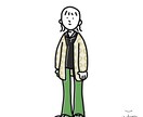お気に入りのお洋服をイラストにします あのお洋服が自分だけのアイコンに！！ イメージ3