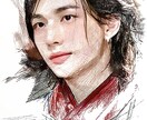 写真に忠実で優しいタッチの肖像画を描きます インスタフォロワー20万人超えのアーティストが直接お取引き！ イメージ2