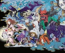 限定10名｜イラスト全般【2000円】で制作します 一枚絵｜人物｜デフォルメ｜挿絵｜TRPGなどのイラスト制作 イメージ7