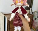CCDOLL・手作りぬいぐるみを販売します 完全一点もの・即納OK・赤い制服のうさぎさん イメージ4
