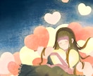 淡く儚い世界観の一枚絵をお描きします 世界観重視のMV・歌ってみた・表紙用に！ イメージ4