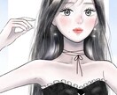 SNSアイコン|やさしい雰囲気のイラスト描きます 美容系、配信者さんなどのアイコンやサムネにおすすめです！ イメージ2