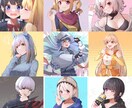 最短3日!!!様々な用途に合うイラストを描きます 顔アップから全身まで幅広く対応可能です！ イメージ8