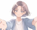 商用・二次OK！アイコンイラスト作成します SNS利用や配信用に。バナー・ヘッダー用画像サイズも指定可 イメージ6