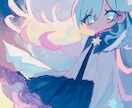 かわいい絵柄のデフォルメイラスト描きます TRPG、動画、グッズ、MVなどに使えるイラストを描きます！ イメージ1