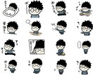 あなただけのLINEスタンプ作ります こじまのはんこや書き下ろしのオリジナルLINEスタンプです！ イメージ2
