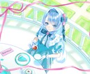 可愛い一枚絵を制作します 商用⚪︎　イラスト、キャラクターデザイン イメージ1