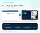 既存PowerPoint5枚を見やすく再設計します 原稿はそのまま。読みやすさだけを最短2日で整えます イメージ2