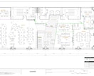 購入予定の什器や床材の色を着色図面で確認できます パースは必要ないけど色味や雰囲気を知りたい場合に。 イメージ2