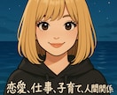 心が軽くなる相談乗ります 前向きに一歩進みたい貴方も、一人で整理しきれない貴方も。 イメージ1