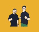 シュールでクセ！なんか気になる似顔絵、描きます ただの似顔絵じゃ物足りない？何度も見返したくなるイラスト イメージ4