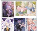 一枚絵・立ち絵描きます 男女問わず、アニメ塗りや厚塗り風も可能です！ イメージ4
