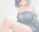 やわらかく目を引く女の子の一枚絵を描きます 配信や記念日に、表情豊かな一枚をお届けします イメージ6