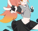 キャラクター単体イラストを作成いたします デザイン、パーツ分けオプションあり イメージ1