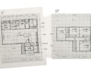 ラフ図から手書き図面を作成します 住宅営業経験を活かした分かりやすい図面を作成 イメージ2