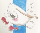 イラストを描きます シンプルなデザインとタッチでレトロ感なイラストに イメージ5