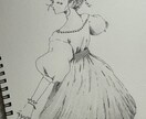線画イラストをイメージ等に沿って描きます ロゴ、デザイン、写真をイラスト化、イメージ画を描きます イメージ5
