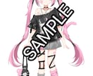 キャラクターデザインを提供します IRIAM用の女の子のキャラクターデザイン イメージ1