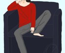 ６頭身のキャラクターを作成します もちもちなデフォルメ質感のイラストです。 イメージ5