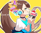 あなただけの可愛いかっこいいイラスト描きます twitter、Twitchアイコンなど イメージ2