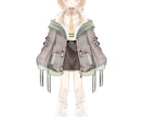 VTuber用Live2Dモデル制作一括制作します キャラクターデザイン・三面図・キービジュアルも制作可能！ イメージ2