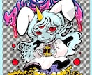 オリジナル48×48ミリシール作成承ります オリジナル48ミリシール(自作シール/裏書きあり)作成 イメージ2