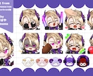 新春SALE✨2000円~各種スタンプを制作します TikTok/Youtube/Twitchなど各種対応中！ イメージ3