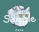 ペットの似顔絵アイコンを承ります ◆あなたの可愛いペット描かせて下さい◆ イメージ2