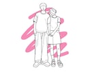 シンプルなアイコンやイラストを描きます 被らないオシャレなアイコンを求めてる方へ イメージ1