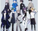 TRPG・動画等で使用できるイラスト制作します 立ち絵や一枚絵など制作承ります イメージ3