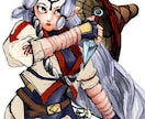 厚塗り感のあるイラスト制作をします 厚塗りのイラストが欲しい方向け！現役美大生が制作します イメージ4