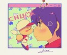 かわいくてポップなアイコン描きます オリジナル、版権なんでもOK♪お気軽にご相談ください！ イメージ5