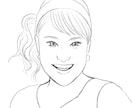 プレゼントに最適！そっくりな似顔絵描きます 1000円〜4000円お予算に合わせてお選びいただけます。 イメージ5