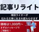 1000円〜文章の悩みを解決！丁寧にリライトします 文章の「これでいいのかな？」という不安を解消しませんか？ イメージ1
